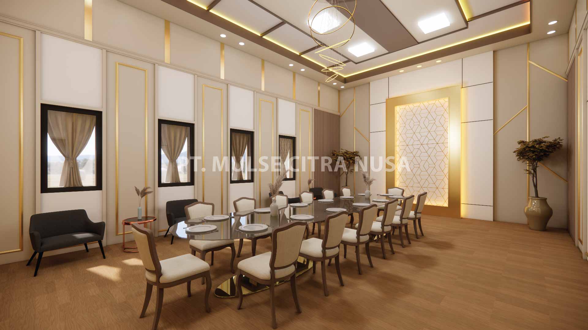 Desain Ruang Makan Modern Minimalis