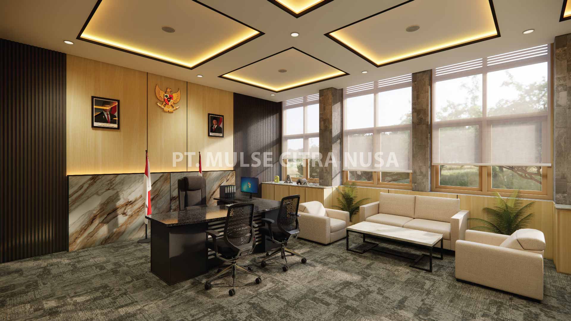 Desain Ruang Kantor Pimpinan
